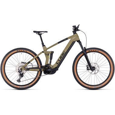 Mountain Bike eléctrica CUBE STEREO HYBRID 160 HPC RACE 750 27,5" Verde oliva 2023 0